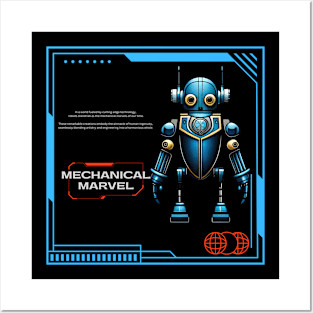 Mechanical Marvel Posters and Art